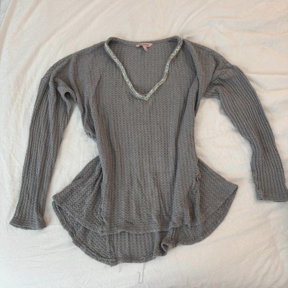 Juicy Couture Grey Vneck sweater